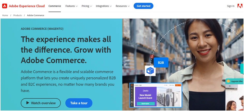 Magento, or Abode Commerce